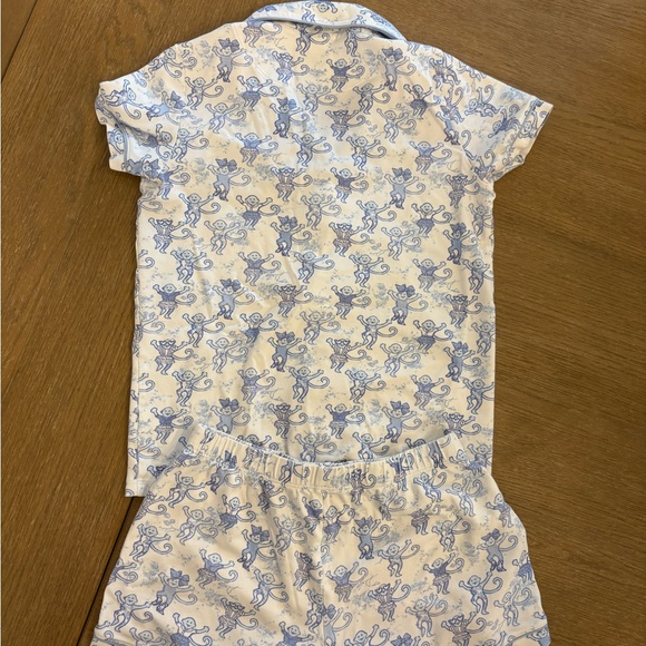 Roller Rabbit / Love Shack Fancy Blue Pajama Set size x-small - Picture 3 of 3
